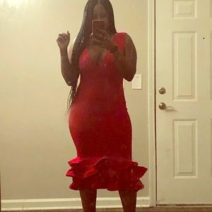 Fashion Nova Ruffle Dress
